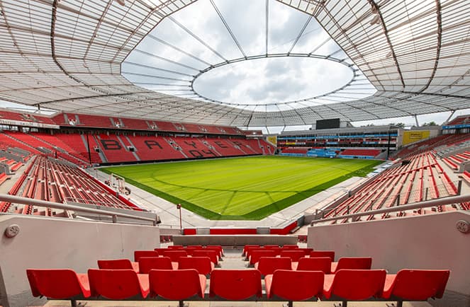 BayArena Leverkusen - Heiler Sportplatzbau